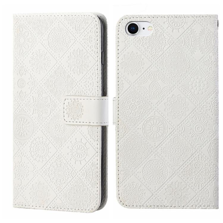 Ethnic Style Embossed Pattern Leather Phone Case, For iPhone 16e, For iPhone 16 Pro Max����������...
