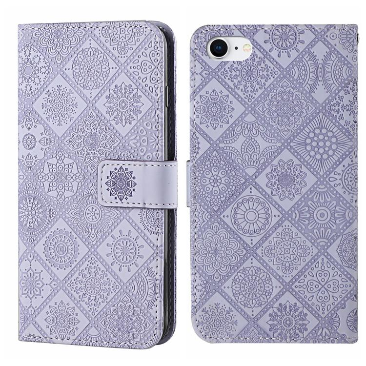 Ethnic Style Embossed Pattern Leather Phone Case, For iPhone 16e, For iPhone 16 Pro Max����������...