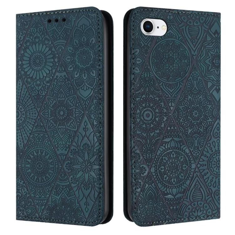 Ethnic Embossed Adsorption Leather Phone Case, For iPhone 16e, For iPhone 16 Pro Max�������������...
