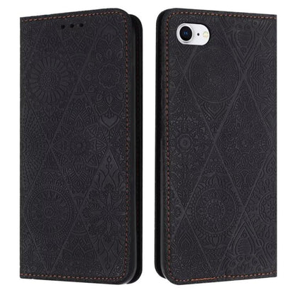 Ethnic Embossed Adsorption Leather Phone Case, For iPhone 16e, For iPhone 16 Pro Max�������������...