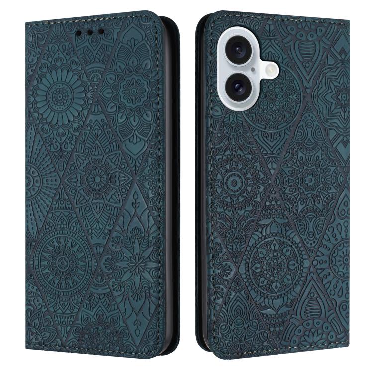 Ethnic Embossed Adsorption Leather Phone Case