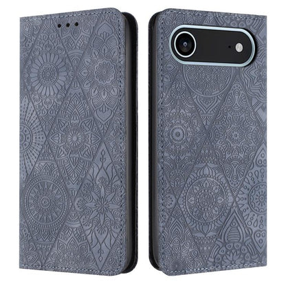 Ethnic Embossed Adsorption Leather Phone Case
