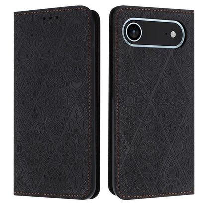 Ethnic Embossed Adsorption Leather Phone Case
