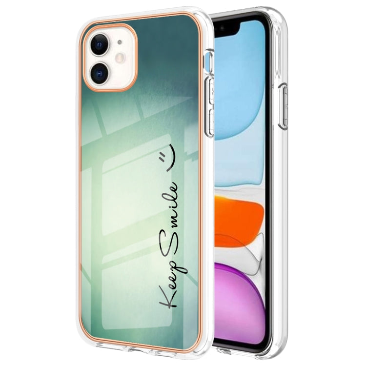 Electroplating Marble Dual-side IMD Phone Case, For iPhone SE 2022 / SE 2020 / 8 / 7�������������...