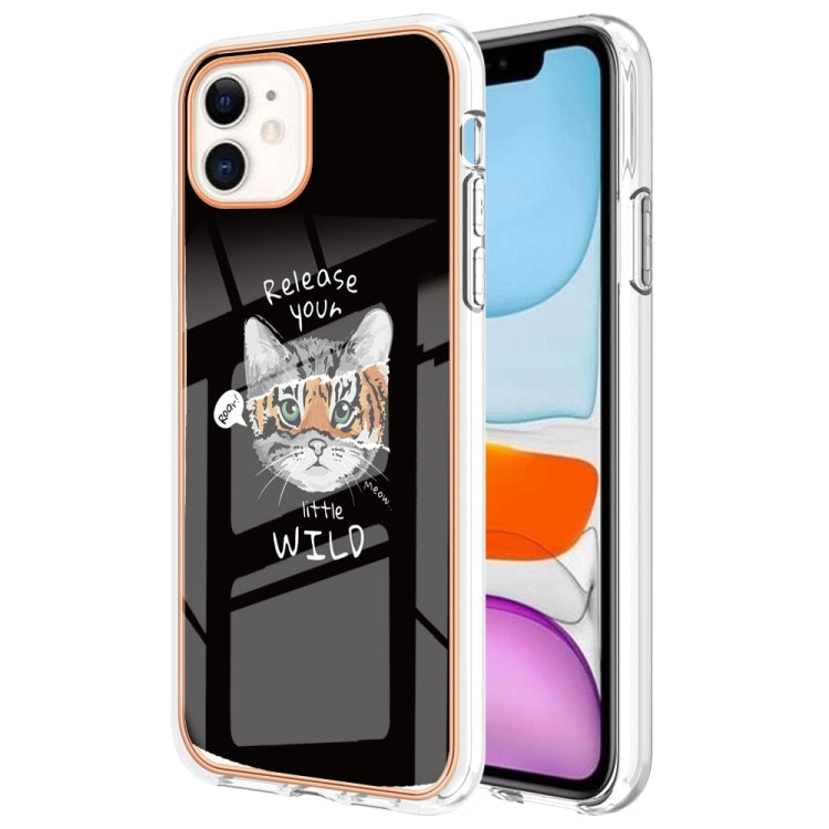 Electroplating Marble Dual-side IMD Phone Case, For iPhone SE 2022 / SE 2020 / 8 / 7�������������...