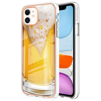 Electroplating Marble Dual-side IMD Phone Case, For iPhone SE 2022 / SE 2020 / 8 / 7�������������...