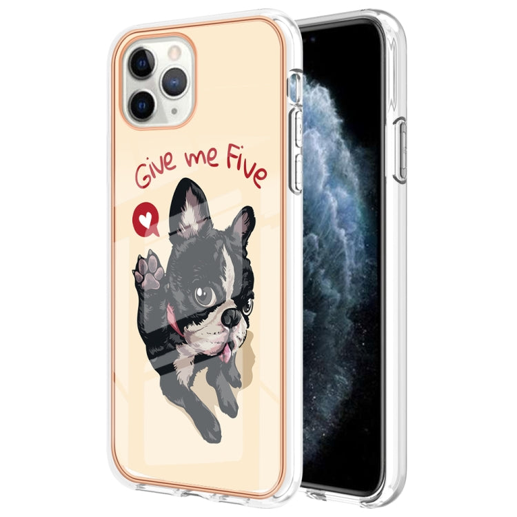 Electroplating Marble Dual-side IMD Phone Case, For iPhone SE 2022 / SE 2020 / 8 / 7�������������...