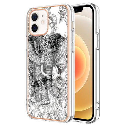 Electroplating Marble Dual-side IMD Phone Case, For iPhone SE 2022 / SE 2020 / 8 / 7�������������...