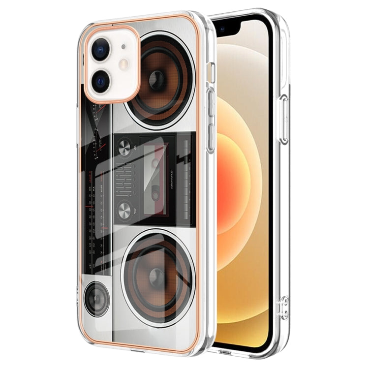 Electroplating Marble Dual-side IMD Phone Case, For iPhone SE 2022 / SE 2020 / 8 / 7�������������...