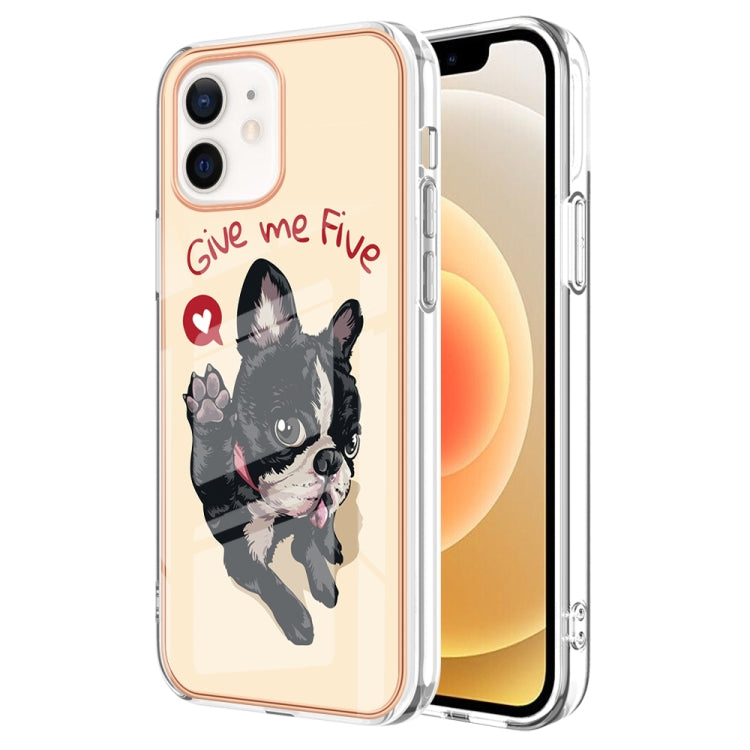 Electroplating Marble Dual-side IMD Phone Case, For iPhone SE 2022 / SE 2020 / 8 / 7�������������...