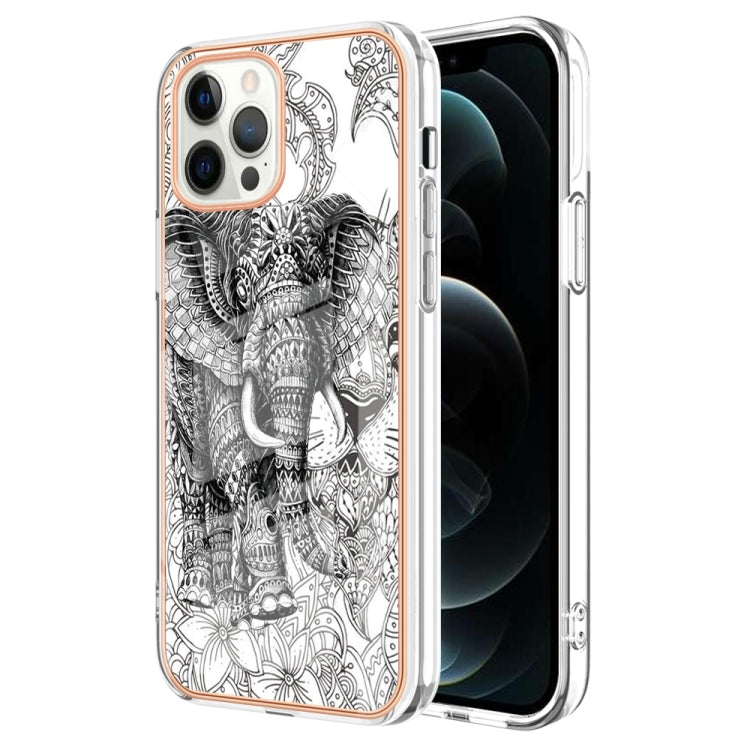 Electroplating Marble Dual-side IMD Phone Case, For iPhone SE 2022 / SE 2020 / 8 / 7�������������...