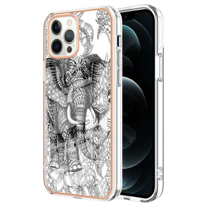 Electroplating Marble Dual-side IMD Phone Case, For iPhone SE 2022 / SE 2020 / 8 / 7�������������...