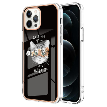 Electroplating Marble Dual-side IMD Phone Case, For iPhone SE 2022 / SE 2020 / 8 / 7�������������...