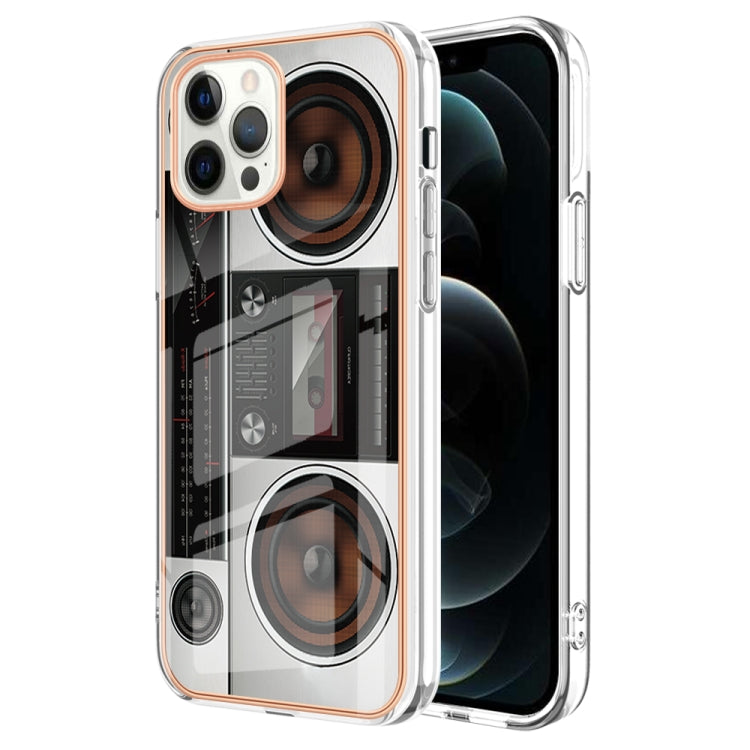 Electroplating Marble Dual-side IMD Phone Case, For iPhone SE 2022 / SE 2020 / 8 / 7�������������...