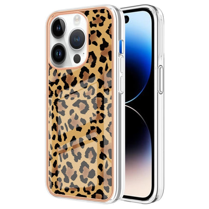 Electroplating Marble Dual-side IMD Phone Case, For iPhone 16 Pro Max, For iPhone 16 Pro���������...