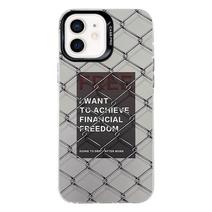 Electroplated Silver Series PC Protective Phone Case, For iPhone 12 Pro Max, For iPhone 12 Pro���...