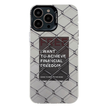 Electroplated Silver Series PC Protective Phone Case, For iPhone 12 Pro Max, For iPhone 12 Pro���...