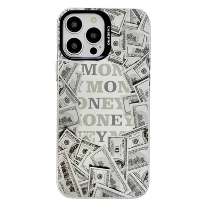 Electroplated Silver Series PC Protective Phone Case, For iPhone 14 Pro Max, For iPhone 13 Pro Ma...