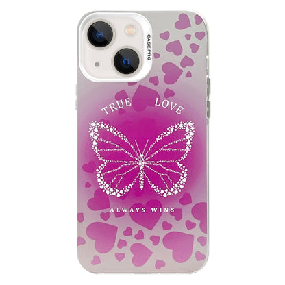 Electroplated Silver Series PC Protective Phone Case, For iPhone 15 Pro, For iPhone 15 Plus������...
