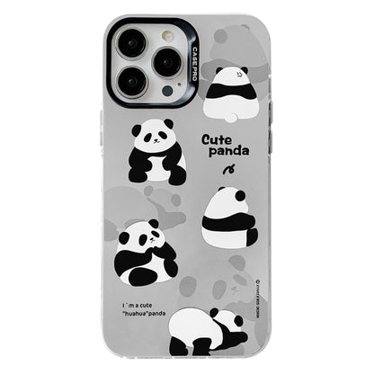Electroplated Silver Series PC Protective Phone Case, For iPhone 15 Pro, For iPhone 15 Plus������...