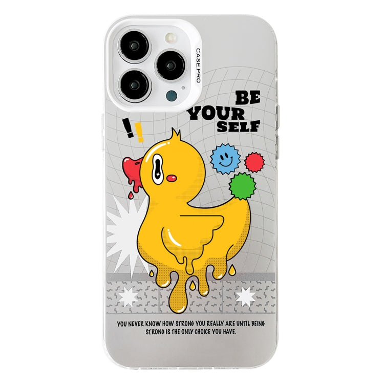 Electroplated Silver Series PC Protective Phone Case, For iPhone 14 Pro Max, For iPhone 13 Pro Ma...
