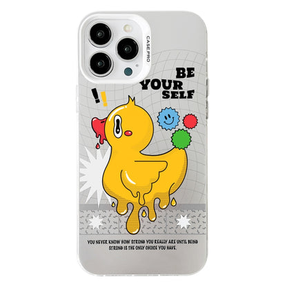 Electroplated Silver Series PC Protective Phone Case, For iPhone 14 Pro Max, For iPhone 13 Pro Ma...