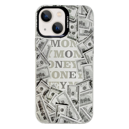 Electroplated Silver Series PC Protective Phone Case, For iPhone 15 Pro, For iPhone 15 Plus������...