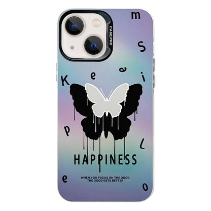 Electroplated Silver Series PC Protective Phone Case, For iPhone 15 Pro, For iPhone 15 Plus������...
