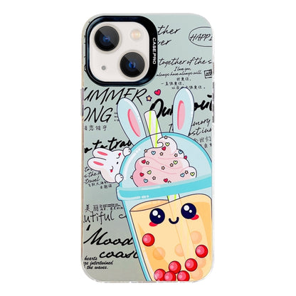 Electroplated Silver Series PC Protective Phone Case, For iPhone 15 Pro, For iPhone 15 Plus������...