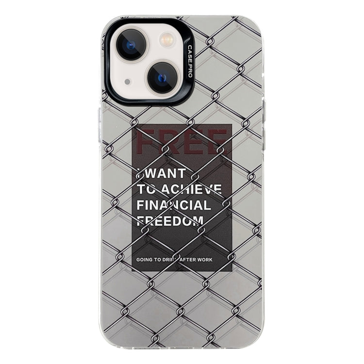 Electroplated Silver Series PC Protective Phone Case, For iPhone 15 Pro, For iPhone 15 Plus������...
