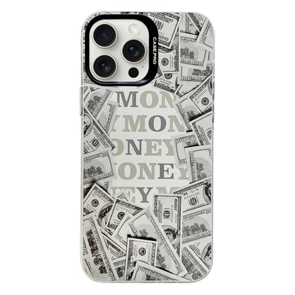 Electroplated Silver Series PC Protective Phone Case, For iPhone 16 Pro Max, For iPhone 16 Pro���...