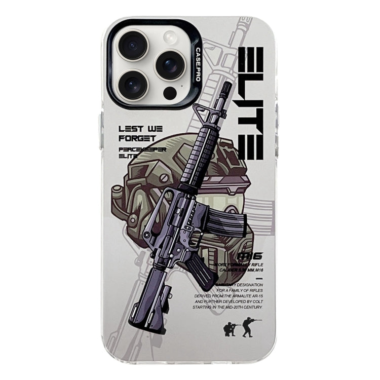 Electroplated Silver Series PC Protective Phone Case, For iPhone 16 Pro Max, For iPhone 16 Pro���...