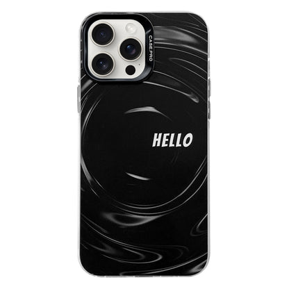 Electroplated Silver Series PC Protective Phone Case, For iPhone 16 Pro Max, For iPhone 16 Pro���...