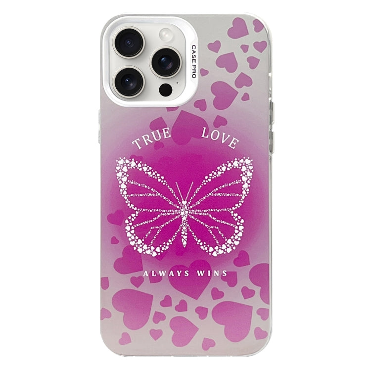Electroplated Silver Series PC Protective Phone Case, For iPhone 16 Pro Max, For iPhone 16 Pro���...
