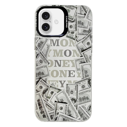 Electroplated Silver Series PC Protective Phone Case, For iPhone 16 Pro Max, For iPhone 16 Pro���...