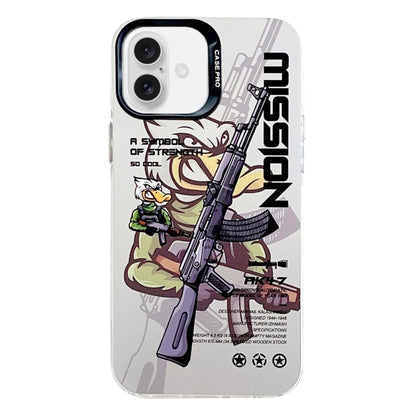 Electroplated Silver Series PC Protective Phone Case, For iPhone 16 Pro Max, For iPhone 16 Pro���...
