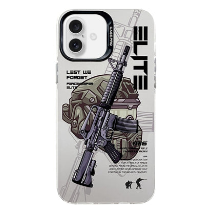 Electroplated Silver Series PC Protective Phone Case, For iPhone 16 Pro Max, For iPhone 16 Pro���...