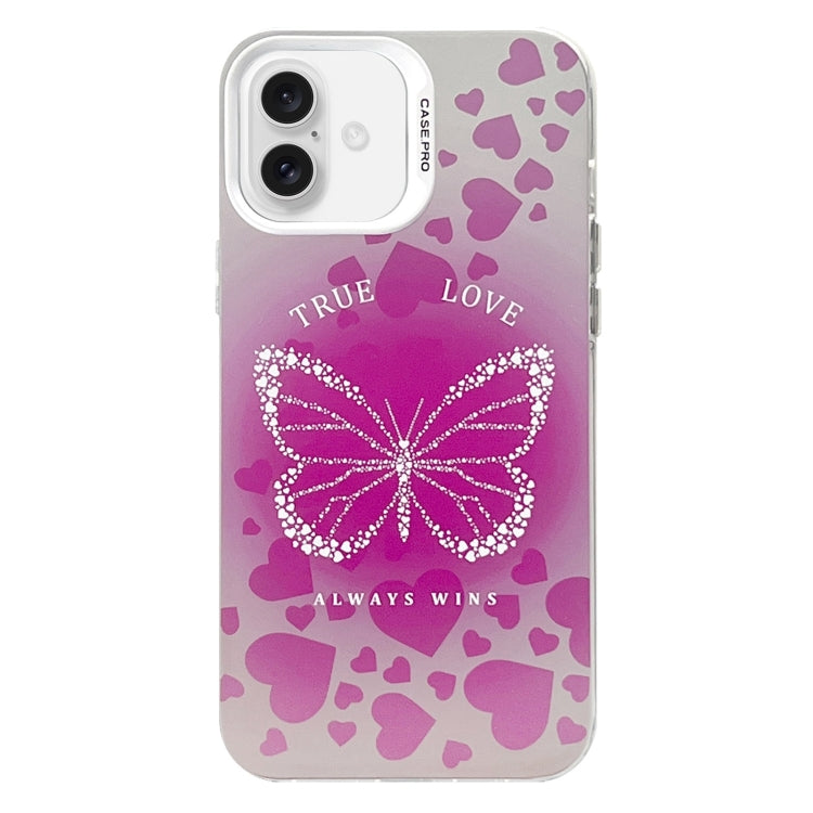 Electroplated Silver Series PC Protective Phone Case, For iPhone 16 Pro Max, For iPhone 16 Pro���...
