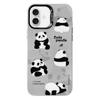 Electroplated Silver Series PC Protective Phone Case, For iPhone 16 Pro Max, For iPhone 16 Pro���...