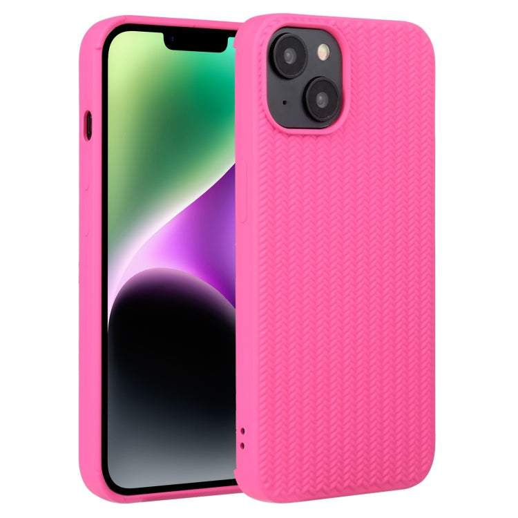 Weave Texture Silicone Phone Case, For iPhone 16e, For iPhone 16 Pro Max, For iPhone 16 Pro������...