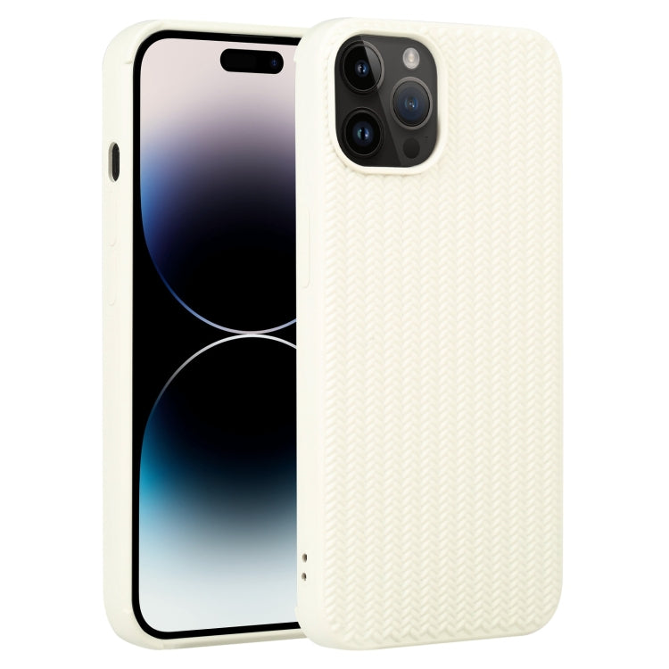 Weave Texture Silicone Phone Case, For iPhone 16e, For iPhone 16 Pro Max, For iPhone 16 Pro������...