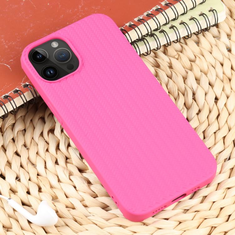 Weave Texture Silicone Phone Case, For iPhone 16e, For iPhone 16 Pro Max, For iPhone 16 Pro������...
