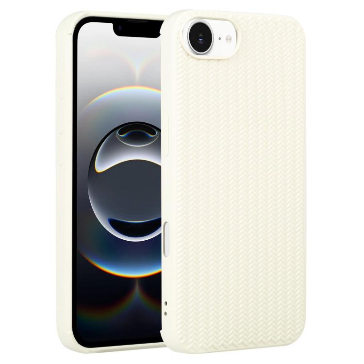 Weave Texture Silicone Phone Case, For iPhone 16e, For iPhone 16 Pro Max, For iPhone 16 Pro������...