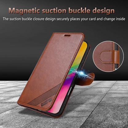 AZNS Sheepskin Texture Flip Leather Phone Case