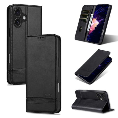 AZNS Magnetic Calf Texture Flip Leather Phone Case