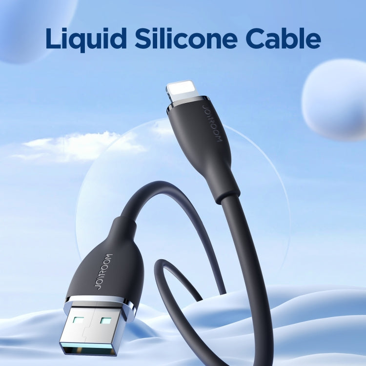 JOYROOM SA29-AL3 3A USB to 8 Pin Liquid Silicone Fast Charging Data Cable, Length: 1.2m����������...