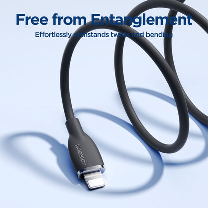 JOYROOM SA29-AL3 3A USB to 8 Pin Liquid Silicone Fast Charging Data Cable, Length: 1.2m����������...