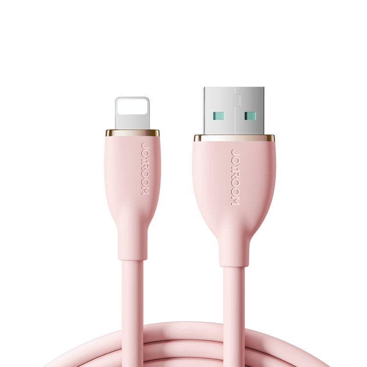 JOYROOM SA29-AL3 3A USB to 8 Pin Liquid Silicone Fast Charging Data Cable, Length: 1.2m����������...