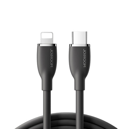 JOYROOM SA29-CL3 30W USB-C/Type-C to 8 Pin Liquid Silicone Fast Charging Data Cable, Length: 1.2m...