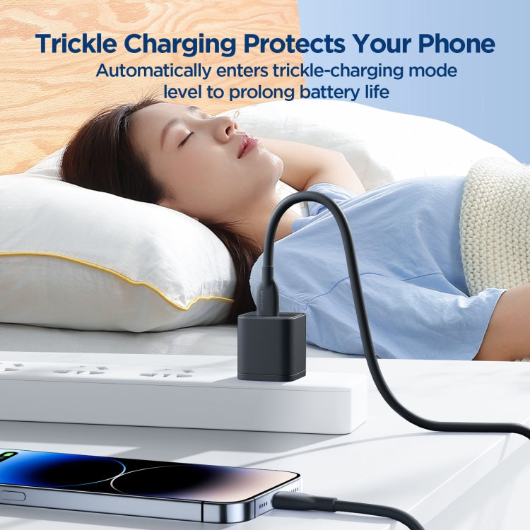 JOYROOM SA29-CL3 30W USB-C/Type-C to 8 Pin Liquid Silicone Fast Charging Data Cable, Length: 1.2m...